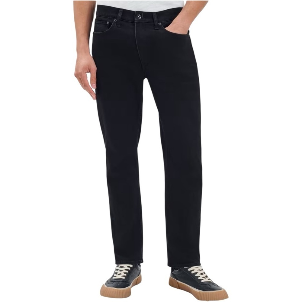 rag & bone Men's Black Fit 2 Slim Leg Jeans 31